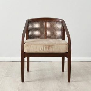 Fauteuil d'appoint en teck pour la maison, la chambre, le salon, la salle à manger, le salon de réception |   Ultra doux et confortable pour une détente sans stress | - Product Image 3