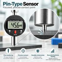 Testeur de dureté numérique 0-100HD Shore D avec écran LCD et poinçon en acier inoxydable - OEM disponible