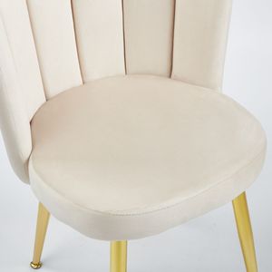 Set da Pranzo Mid-Century 1+4,5 Pezzi con Tavolo con Gambe in Metallo per 4-6 Persone, Piano in Vetro, Tavolo da Pranzo con Base a Piedistallo per Sala da Pranzo - Product Image 6