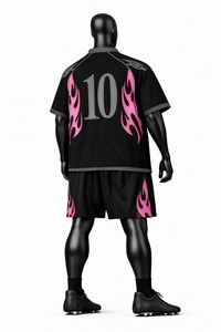 Ensemble de maillot et short de football américain de qualité supérieure, vêtements de sport respirants, 100% polyester, maillot et short de football américain - Product Image 3