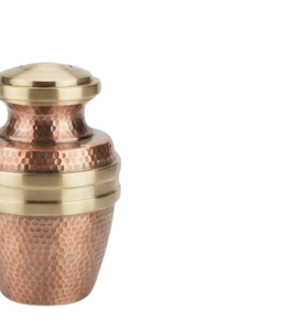Nouvelle Urne Funéraire en Cuivre Martelé, Urne Commémorative en Forme de Goutte d'Eau, Mini Urnes Funéraires pour Cendres Humaines ou d'Animaux de Compagnie - Product Image 5
