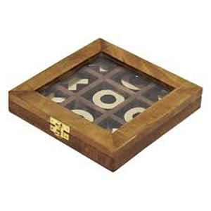Jeu de Tic Tac Toe en bois personnalisé, puzzle de lettres personnalisé, jouets éducatifs Montessori pour enfants, adultes, cadeau familial - Product Image 4