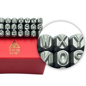 Kit d'outils de marquage numérique 5 mm, 27 pièces, personnalisable, qualité industrielle, vente directe usine, OEM ODM, outils à main en acier Cr-V - Product Image 4