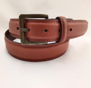 Ceinture en cuir véritable sur mesure avec boucle en acier, personnalisation et toutes tailles disponibles, ceinture en cuir et taille personnalisée disponible - Product Image 4
