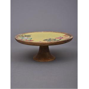 ENAMEL PRINTED New High Quality Acacia Wooden <b>Cake</b> <b>Stand</b> Charcuterie Board Wholesale New Design - Product Image 4