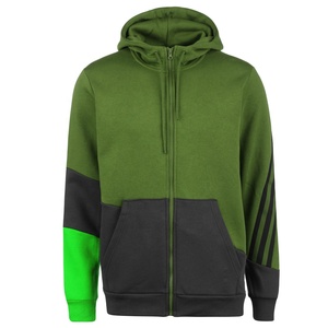 Jersey de lana de algodón de peso medio para hombre, sudaderas con capucha, pantalón de chándal, sudadera informal con capucha y bolsillo para correr - Product Image 3