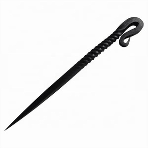 Pinza para Comer de Acero Inoxidable Forjada a Mano, Estilo Vikingo Medieval, para Fiestas Infantiles y Regalos, Herramienta de Joyería Forjada Única - Product Image 1
