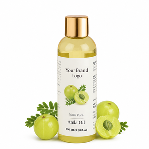 Aceite Portador de Amla Herbal Orgánico, Puro y Natural de la India, Prensado en Frío, Nutritivo para el Cuero Cabelludo, Certificado ISO 9001, Proveedor a Granel de Marca Privada - Product Image 1