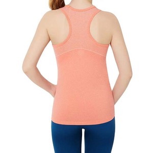 Wholesale Light Weight Breathable High Quality Women Tank <b>Top</b> Customized Logo Fitness Wear Women Gym Singlet For Sale - Product Image 4