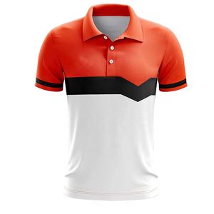 Camisetas de polo personalizadas de alta calidad para hombre, ropa informal en blanco de punto de algodón 100% con bordado - Product Image 1