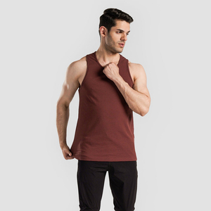 Débardeur en coton sans manches pour homme, couleur unie, vêtement léger et confortable, haute qualité, fabriqué au Pakistan - Product Image 3