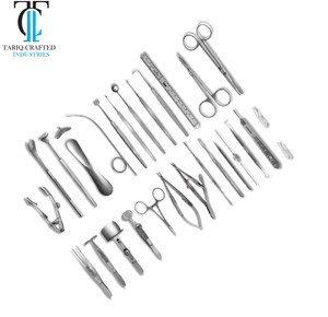 Ensemble d'instruments microchirurgicaux en acier inoxydable, kit d'instruments chirurgicaux pour la neurochirurgie, la chirurgie ophtalmique, vasculaire et plastique - Product Image 3