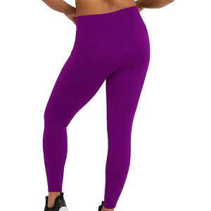 High Performance Moisture Wicking Anti-Bacterial High Waist <b>Ankle</b>-<b>Length</b> Sweat <b>Leggings</b> Flexible Sports Women's <b>Leggings</b> All - Product Image 3