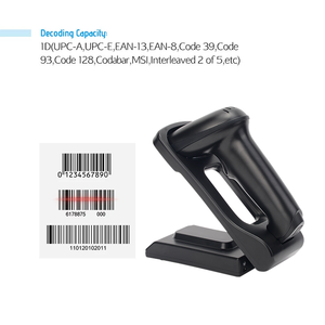 Lecteur de codes-barres universel Bluetooth 1D 2D sans fil, compatible <span class=keywords><strong>avec</strong></span> les smartphones, tablettes, ordinateurs Windows, Android, IOSr - Product Image 2