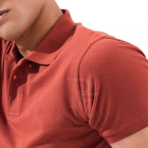Camiseta Cómoda para Hombre de Secado Rápido, Transpirable, Tejida, de Algodón/Poliéster, Informal, de Manga Corta - Product Image 5
