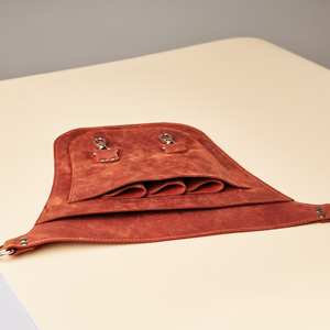 Funda de Cuero Genuino de Lujo para Tijeras de Barbero con Estuche Protector a Prueba de Olores para Uso Profesional LBSH-0020 - Product Image 2