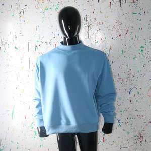 Sweat-shirt personnalisé pour homme, 100 % polyester, chaud pour l'hiver, brodé, à capuche, zippé, uni, streetwear, en vente - Product Image 3