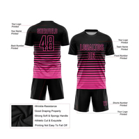 Uniformes de Fútbol 100% Poliéster, Personalizables con Nombre y Logotipo, Manga Corta, Transpirables y Ligeros, Gran Venta