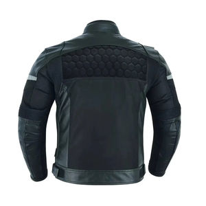 Chaqueta de Motociclista de Cuero Genuino, Estilo Personalizado, para Carreras, Deportiva, de Alta Calidad - Product Image 2