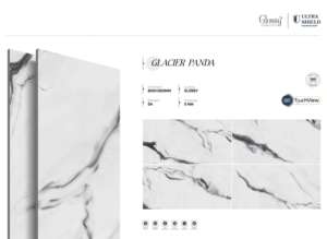 Carreaux de porcelaine brillants effet marbre italien, dimensions 800x1600, 1200x1800, 750x1500 mm, dalles de luxe pour projets haut de gamme - Product Image 5