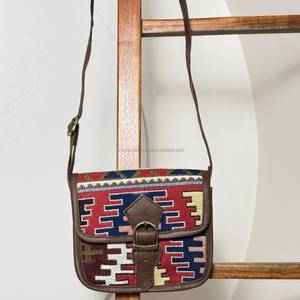 Suministro de fábrica, nuevo bolso de hombro con patrón Tribal de moda para mujer, bolso de diseñador de moda, bolsos cruzados de lujo de cuero genuino - Product Image 4