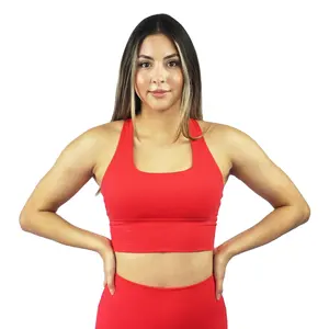 Wholesale Large Size Seamless Women's Sports Bra Gym Fitness Feeling Yoga Vest Build Sport Bra Active Wear For Women's