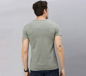 Camisetas de Hombre para Verano, Gimnasio, Deportes, Casual, Aire Libre, Color Sólido, Manga Corta, Tela de Algodón Suave, Cuello en V - Product Image 5