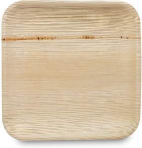 Assiettes jetables en feuilles de palmier d'arec, vaisselle robuste à base de matériaux biologiques pour événements de mariage, assiettes en feuilles compostables écologiques - Product Image 3