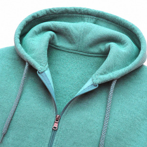 Vêtements d'hiver à manches longues en tissu respirant pour hommes, sweat à capuche zippé, taille adulte, fabrication solide, vêtements décontractés, polaire chaude pour l'hiver - Product Image 6