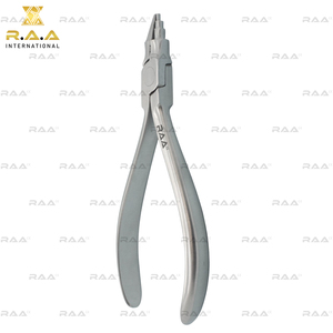 Pince à fil pour jeunes orthodontistes, à bec en trois sections avec trois rainures, conçue pour les fils jusqu'à 0,028″, Instruments orthodontiques - Product Image 4