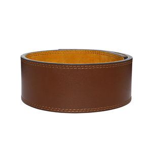 ANAX SPORTS Ceinture de musculation en cuir de vachette pour haltérophilie, entraînement en salle, powerlifting, musculation - Élastique et respirante, réglable - Product Image 2