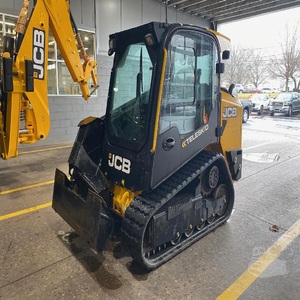 รถตักล้อยางขนาดเล็ก JCB Teleskid รุ่นใหม่ สีเหลือง เครื่องยนต์ดีเซล 75 กิโลวัตต์ เครื่องจักรก่อสร้างสำหรับงานฟาร์มและงานไซต์งาน - Product Image 3