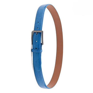 Cinturones Clásicos de Cuero para Hombre con Hebilla de Acero para Jeans/Pantalones - Cinturones de Lujo Personalizables OEM, Resistentes y de Alta Resistencia - Product Image 2