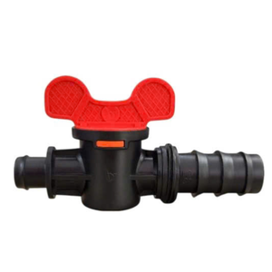 Válvula de Desviación de Plástico Virgen para Sistemas de Riego Agrícola, Conexión de Riego en Color Negro y Rojo, Logotipo OEM, Logotipo Personalizado - Product Image 1
