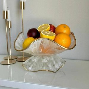 ชามเสิร์ฟสลัดเรซินทนความร้อน งานฝีมือเคลือบอีพ็อกซี่ ตกแต่งห้องครัว - Product Image 1