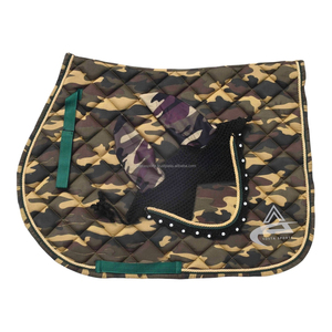 Conjunto Completo de Equitación para Doma Clásica, Camuflaje, con Silla de Montar, Cómodo, Transpirable, Absorbe Impactos, CST Sports - Product Image 4