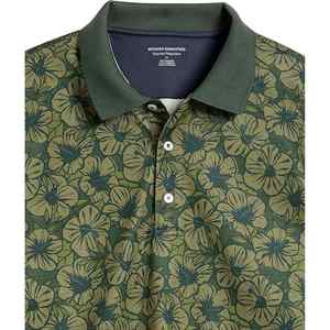 เสื้อโปโลพิมพ์ลายโลโก้ผู้ชาย เสื้อโปโลทรงเข้ารูปผู้ชาย เสื้อโปโลแบรนด์เนมผู้ชายสำหรับตีกอล์ฟ - Product Image 5