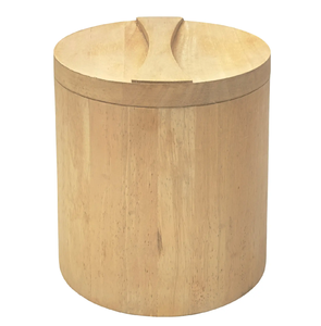 Cubos de hielo de madera con capa interior de latón y asa, enfriador de vino de madera a precio asequible - Product Image 2