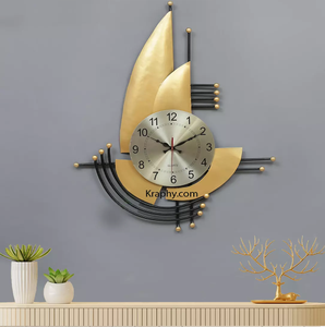 Classic industrial black open frame <b>round</b> wall clock features decorative internal cogs, available at wholesale prices. - Product Image 4