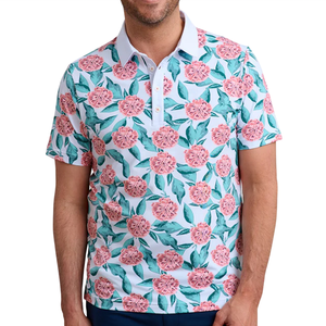 T-shirts de golf à manches courtes à col design Impression humoristique Polyester Spandex Séchage rapide T-shirts de polo de golf pour hommes Tops - Product Image 6