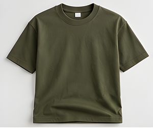 Camiseta Premium de Algodón Sinker, Corte Regular, Tejido Grueso, para Uso Diario, Clásica, Unisex, Fabricación de Marca Personalizada - Product Image 2