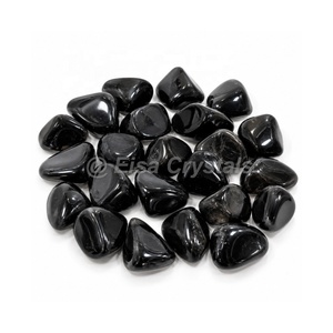 Pierre roulée de labradorite naturelle polie, cristal de guérison à effet éclatant, pierre de poche, vente en gros, exportateur, fournisseur - Product Image 4