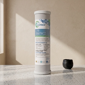 Filtre à bloc de carbone CTO collé de 5 microns pour la réduction de la sable, de la rouille et des sédiments – Filtre à eau le mieux noté – Nouveau design 2026 en promotion - Product Image 1