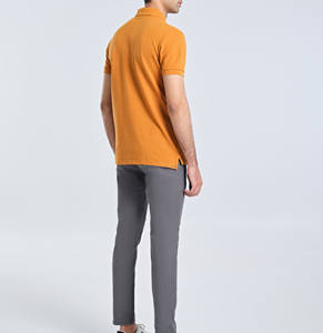 Polos personnalisés pour hommes T-shirts en pur coton Logo imprimé Chemises de golf polo de haute qualité de grande taille - Product Image 5