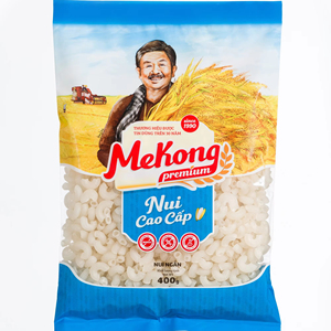 Macarrones de Arroz Refinado Premium Bajos en Sodio, Empaquetado en Bolsa, Proveedor a Granel OEM, Vietnam QUATEST 3 y Certificado HACCP - Product Image 1