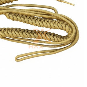 Bullion Wire Aiguillettes Nylon Polyester Shoulder Cord Trim Decorative <b>Braided</b> Ornament Formal Garment <b>Accessory</b> Custom - Product Image 6