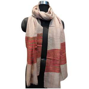 Best Manufacturer High Quality Customized <b>Wool</b> Stole With Embroidery Work Available From Indian Exporter at Reasonable Price. - Product Image 5