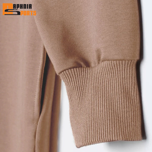 Abaya Deportiva OEM para Mujer Musulmana, Invierno, 100% Algodón, Manga Larga, con Capucha, Vestido Modesto, Bolsillos Delanteros, para Adultos - Product Image 5