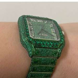 High Quality Fully Customized Iced Out Diamond Lab Grown <b>Watch</b> for <b>Men</b> Hip Hop Diamond Jewelry <b>Watch</b> Gift - Product Image 4
