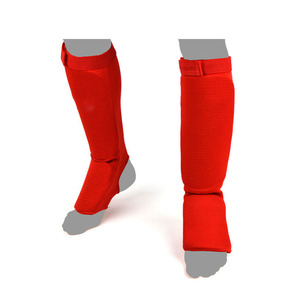 Protège-tibias et protège-pieds réglables antichoc pour le kickboxing, le Muay Thai et l'entraînement d'arts martiaux – Style OEM en gros - Product Image 6